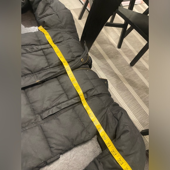 Barbour peninsular fibredown women puffer hoodie coat US 8 - Picture 5 of 6